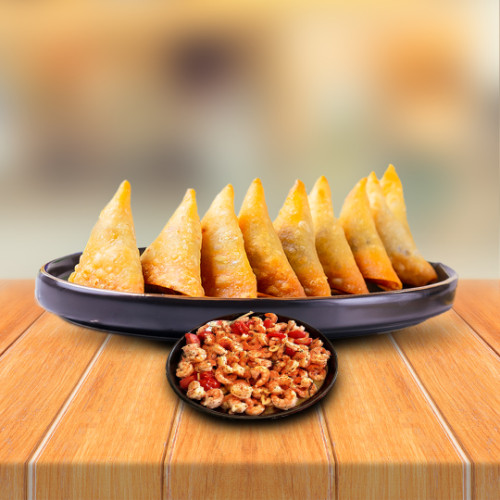 Samosa Prawns