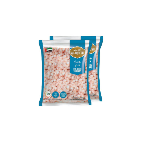 Al Areesh Premium Shrimps – 2 × 450 g (900 g total)