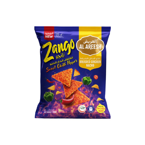 Al Areesh Zango Breaded Chicken Nacho (Sweet Chilli Pepper) 700 g